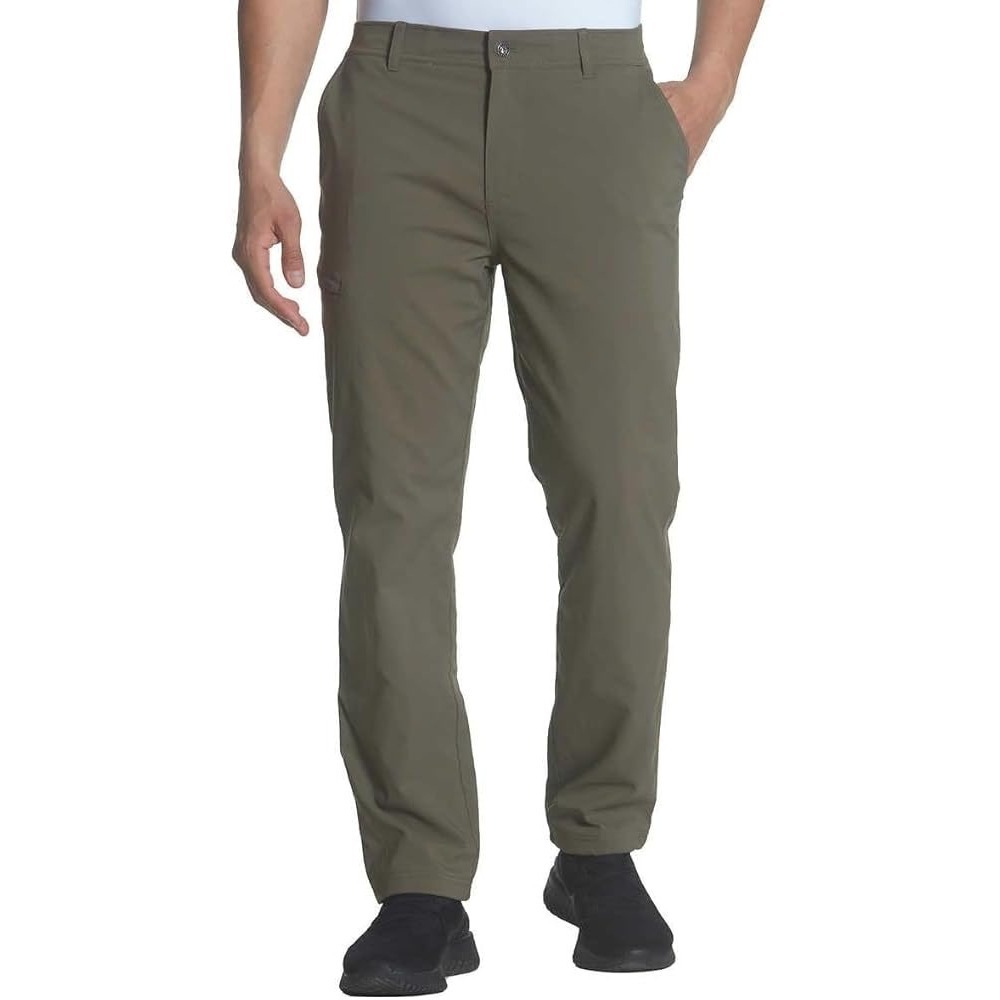 Gerry venture Mens Outdoor Pants fleece lining Green/Gray Straight‎ Leg 32x34